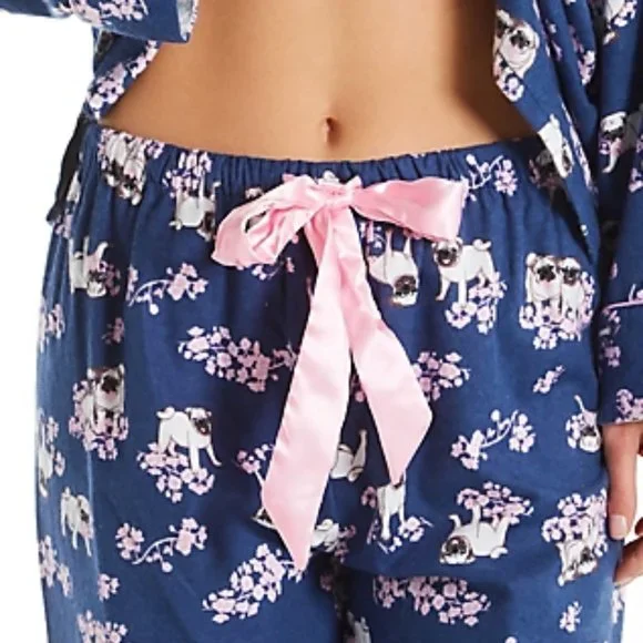 Pugs Flannel Pajamas - Picture 2 of 2